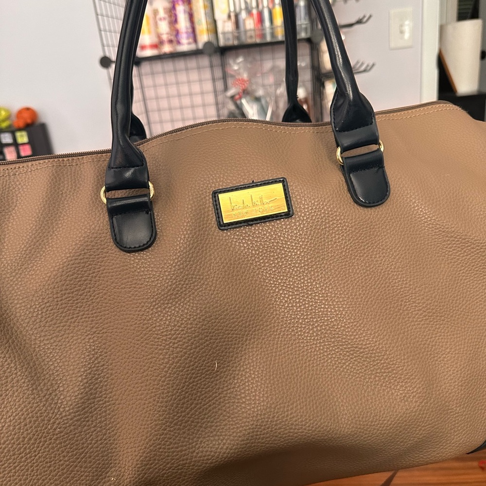 Large Nicole Miller weekender duffle